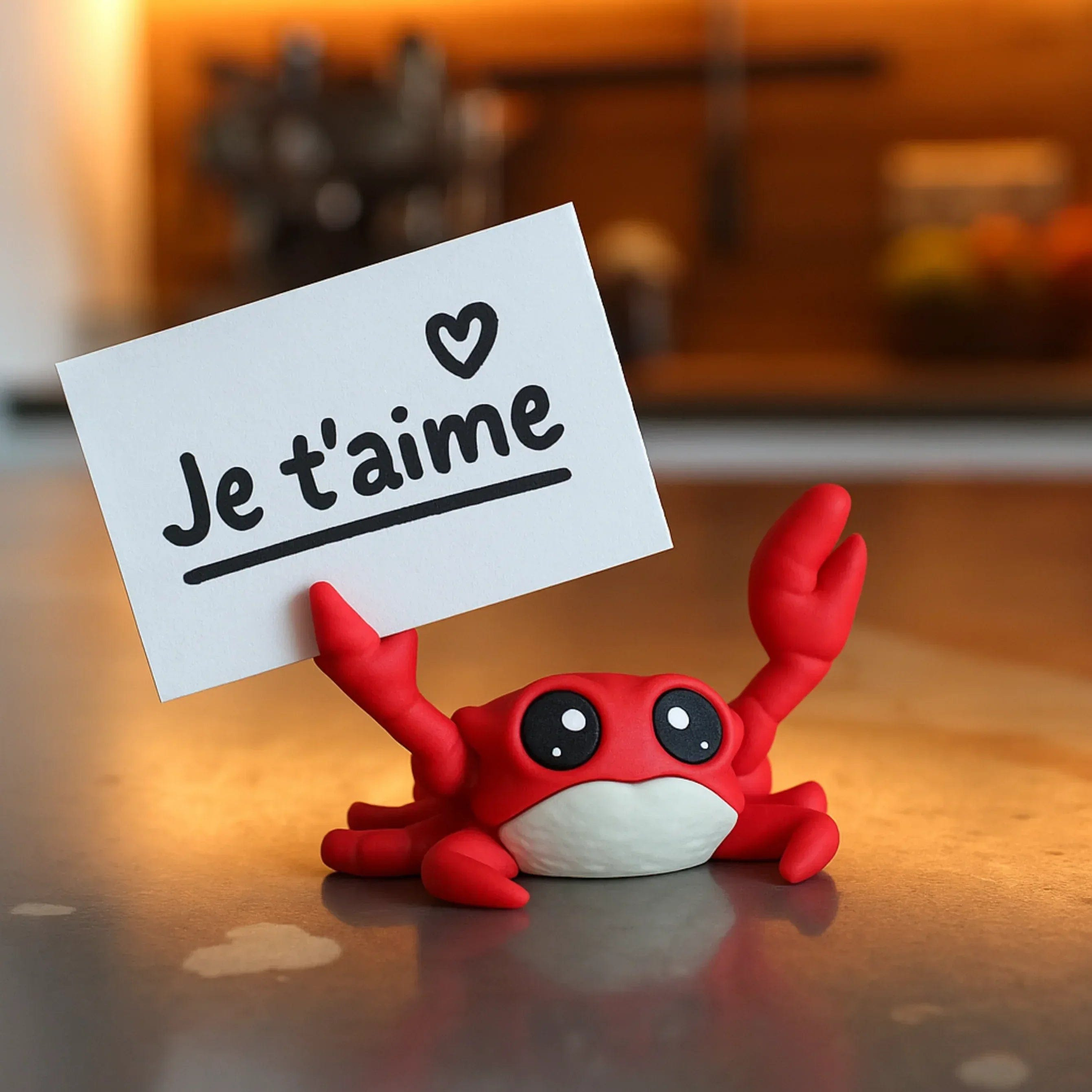 Porte Notes Crabe - Jagou Design – Créations artisanales uniques