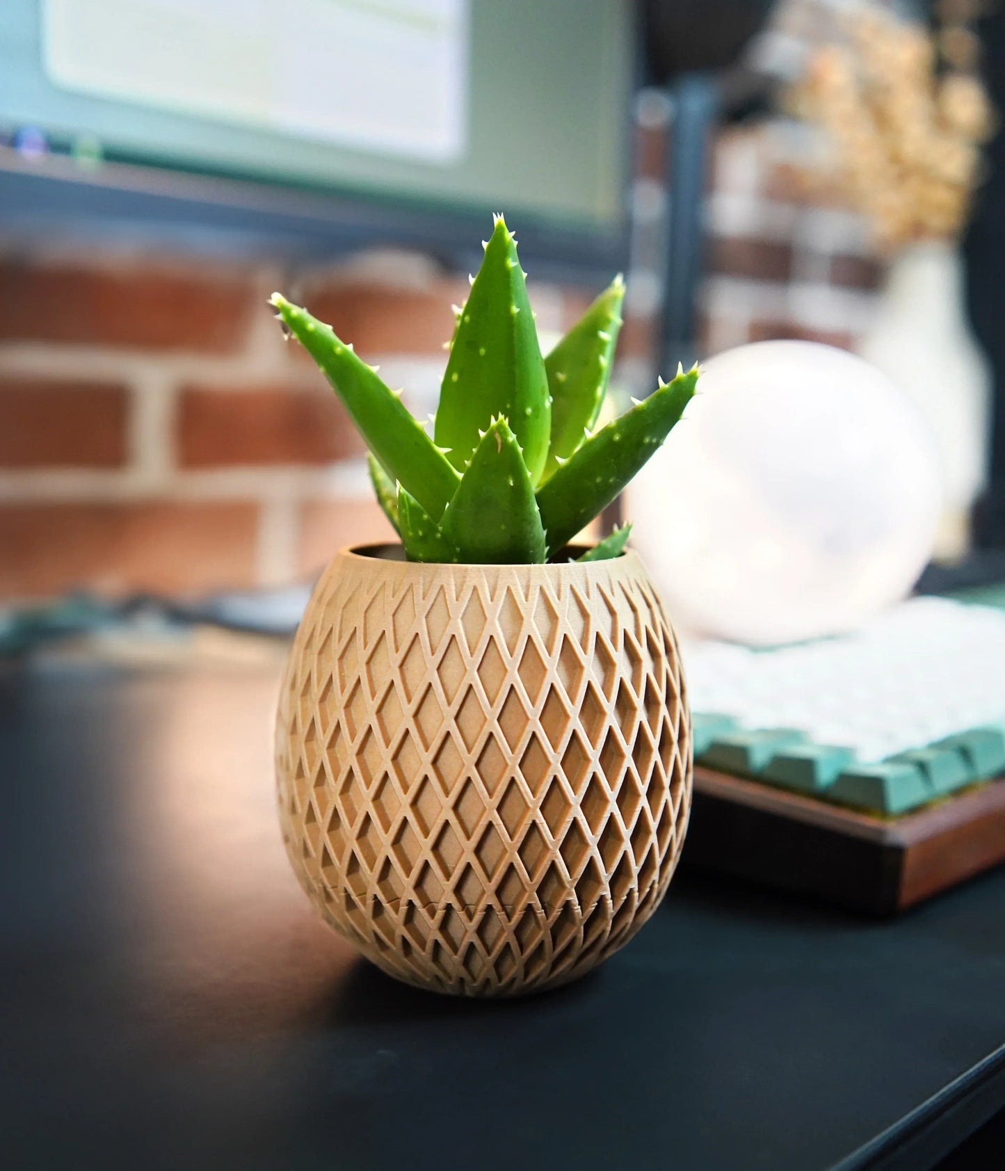Pot de fleurs Design Ananas - Jagou Design – Créations artisanales uniques