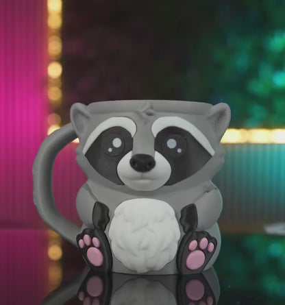 Cute Raccoon Ice Holder – Original Ice Accessory Gift