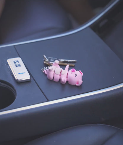 Lioness Flexi Keychain – Fidget Toy & Original Gift