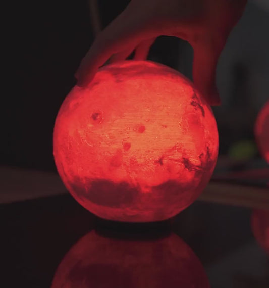 Vidéo : Lampe Mars, création imprimée en 3D Jagou Design
