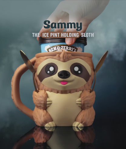Cute Sloth Ice Holder – Original Ice Accessory Gift