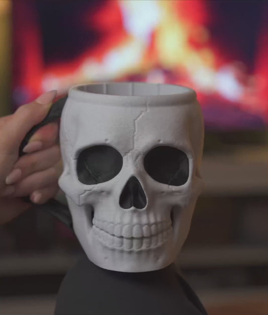 Porte-Glace Crâne Skullivan – Cadeau Original Halloween Accessoire Glace
