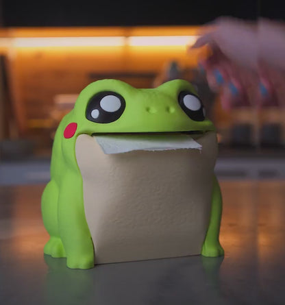 Frog Toilet Paper Dispenser – Original WC Decor