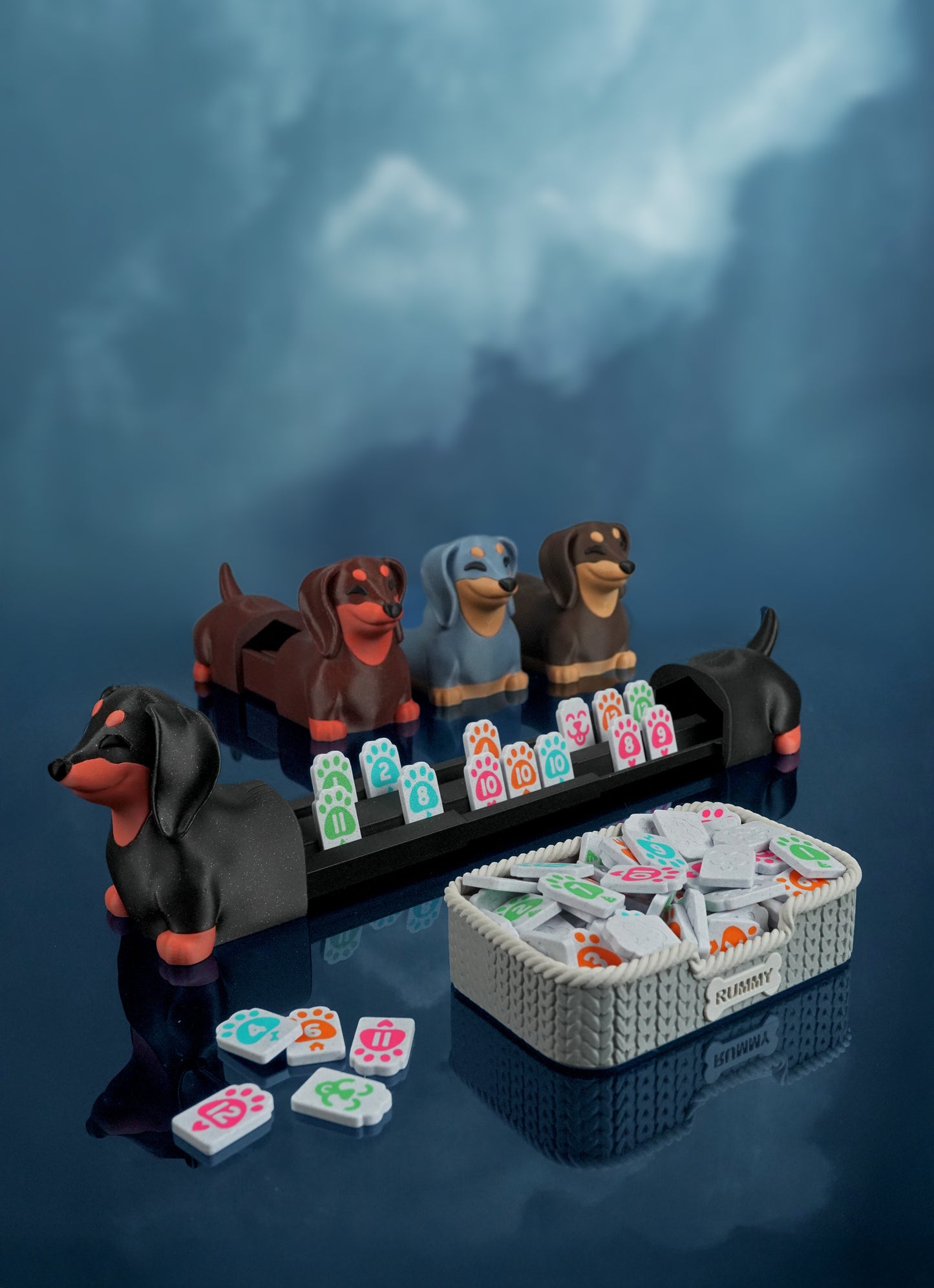 PawRummy Dachshund Rummy Game – Original Board Game Gift
