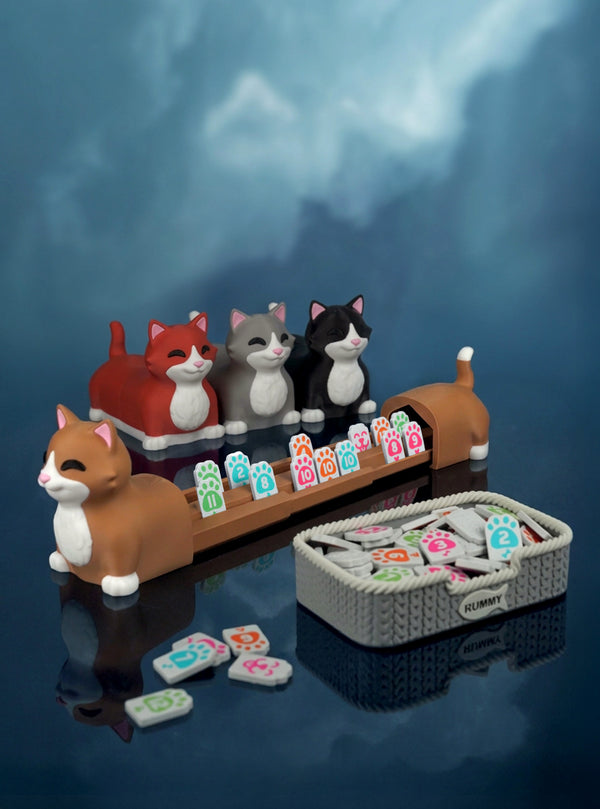 PawRummy Rummy Game – Board Game Gift for Cat Lovers
