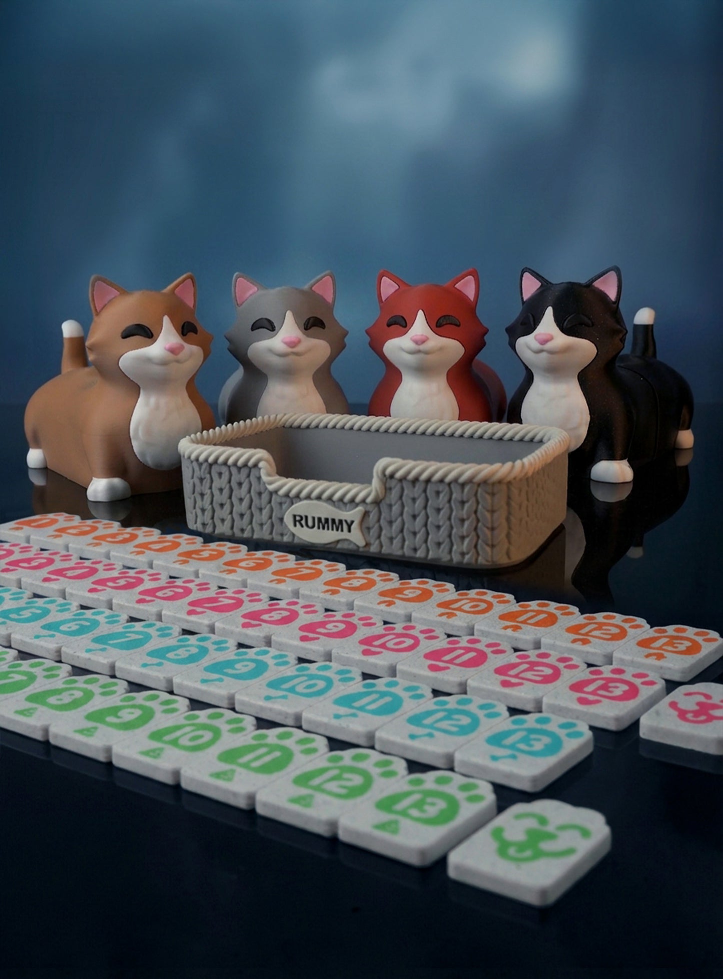 PawRummy Rummy Game – Board Game Gift for Cat Lovers