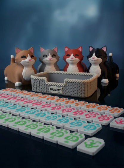 PawRummy Rummy Game – Board Game Gift for Cat Lovers