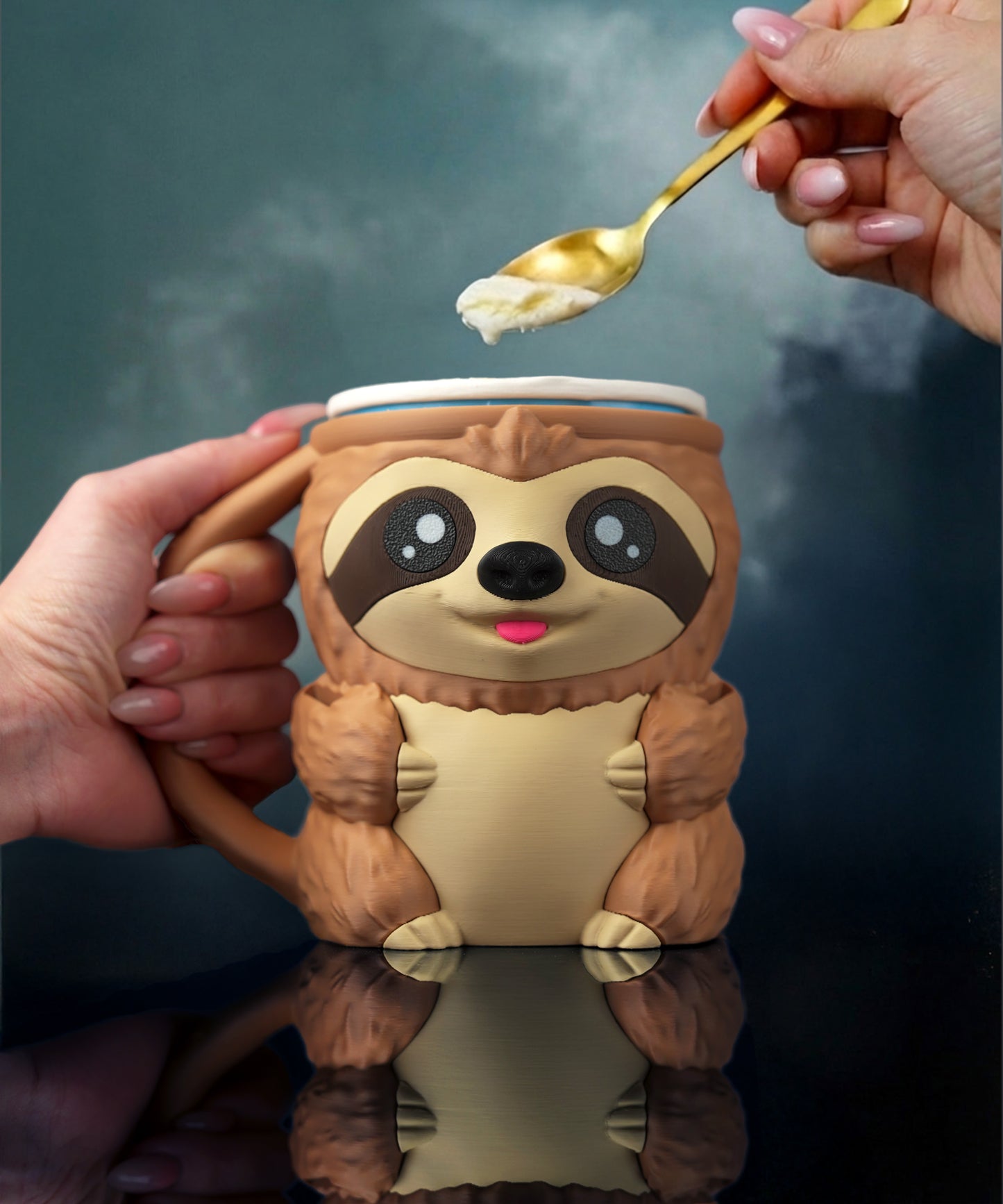 Cute Sloth Ice Holder – Original Ice Accessory Gift