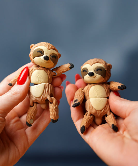 Porte-clés magnétique Flexi, le paresseux