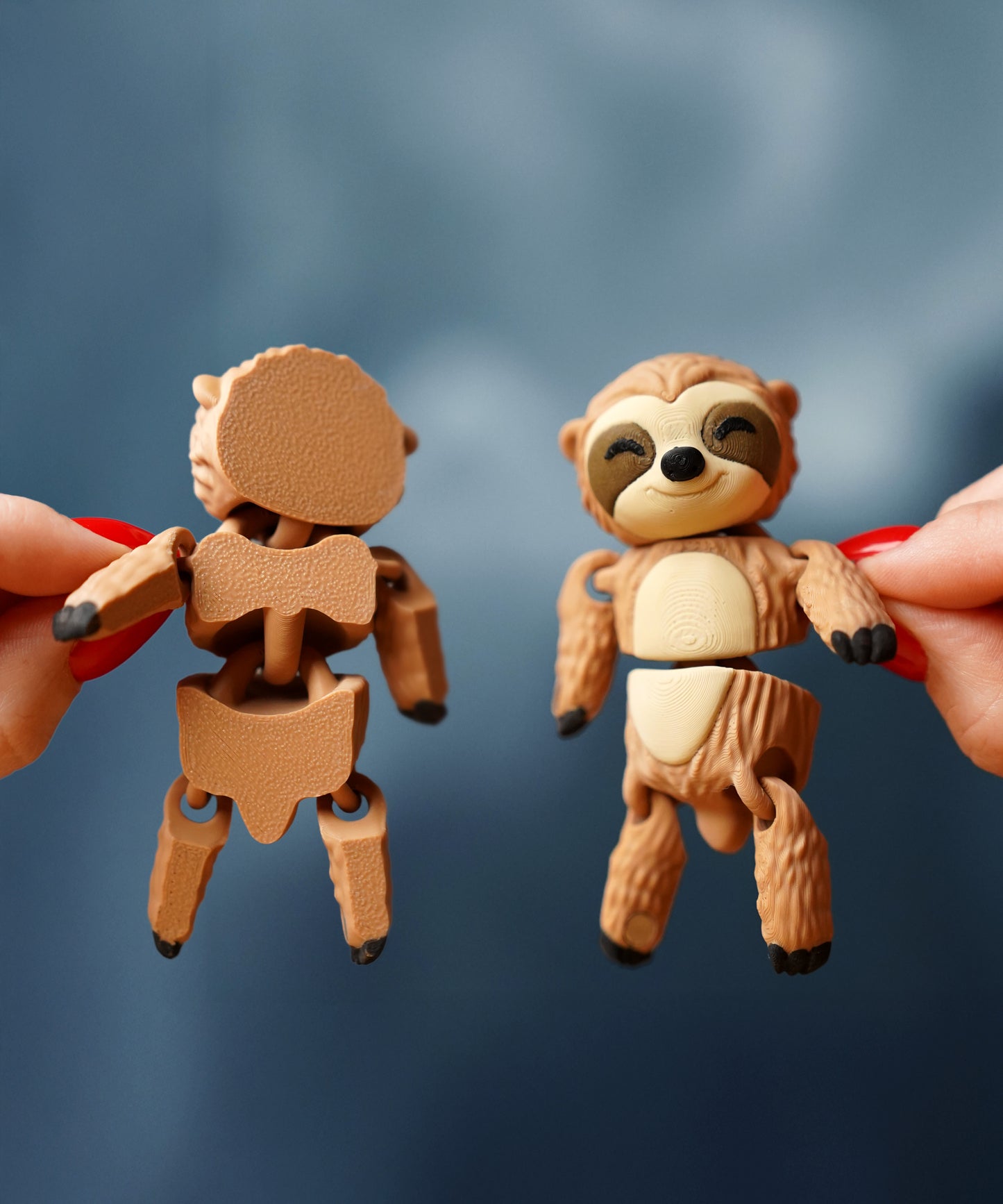 Porte-clés magnétique Flexi, le paresseux