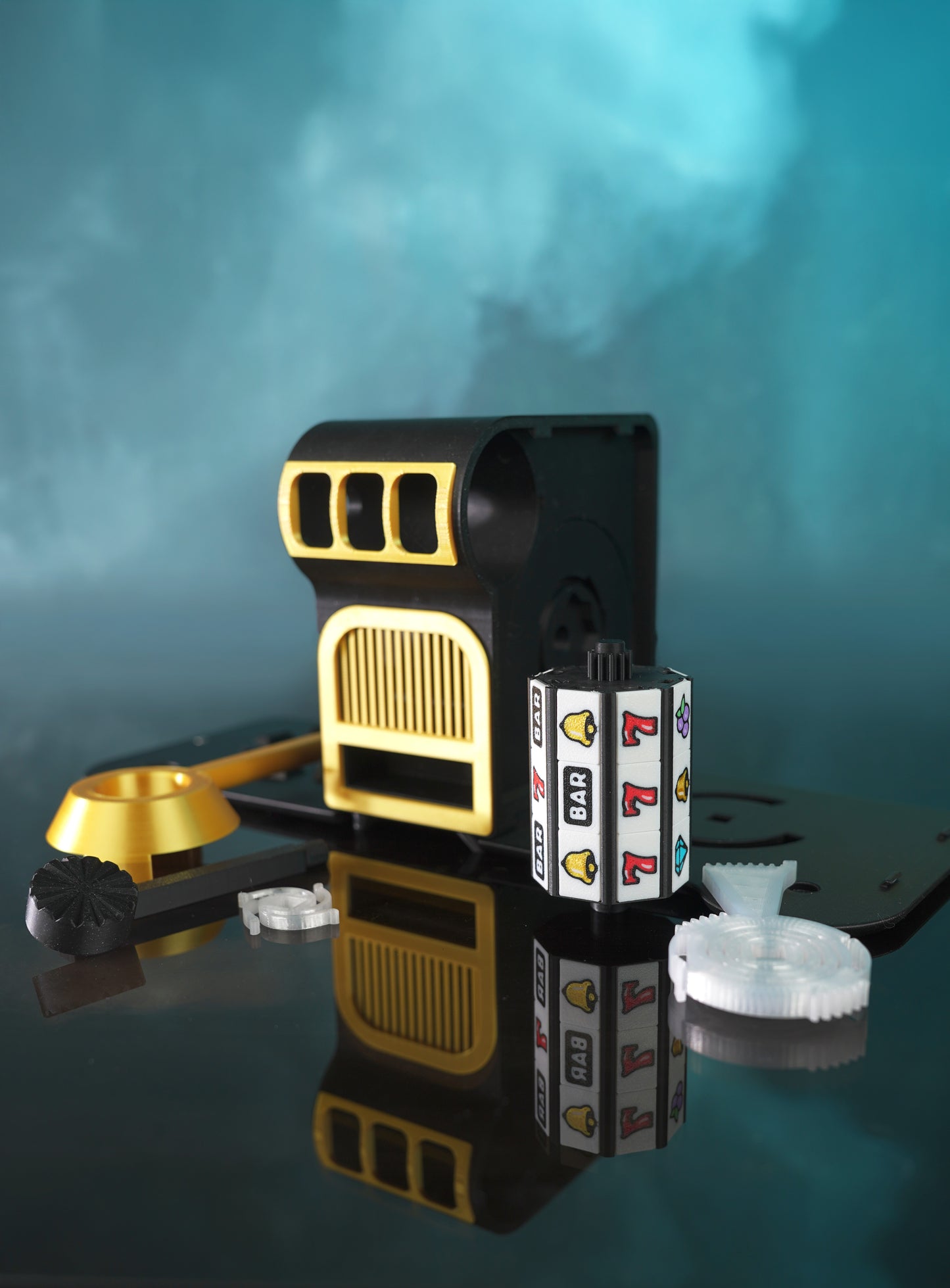 Pill-O-Matic Pill Organizer – Slot Machine Pill Dispenser