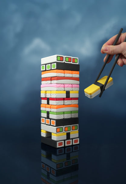 Sushi Stack Tumble Tower Game – Original Board Game Gift