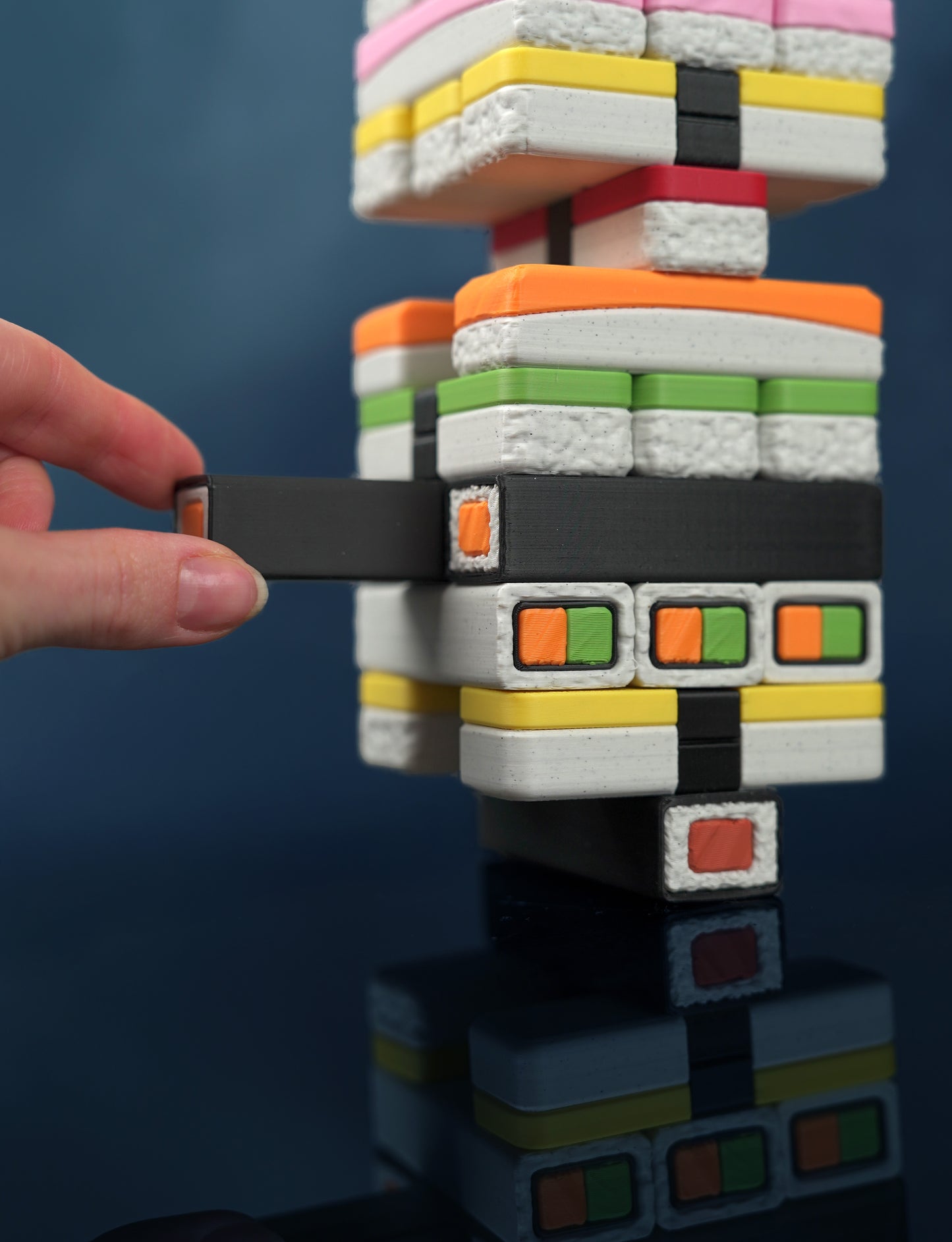Sushi Stack Tumble Tower Game – Original Board Game Gift