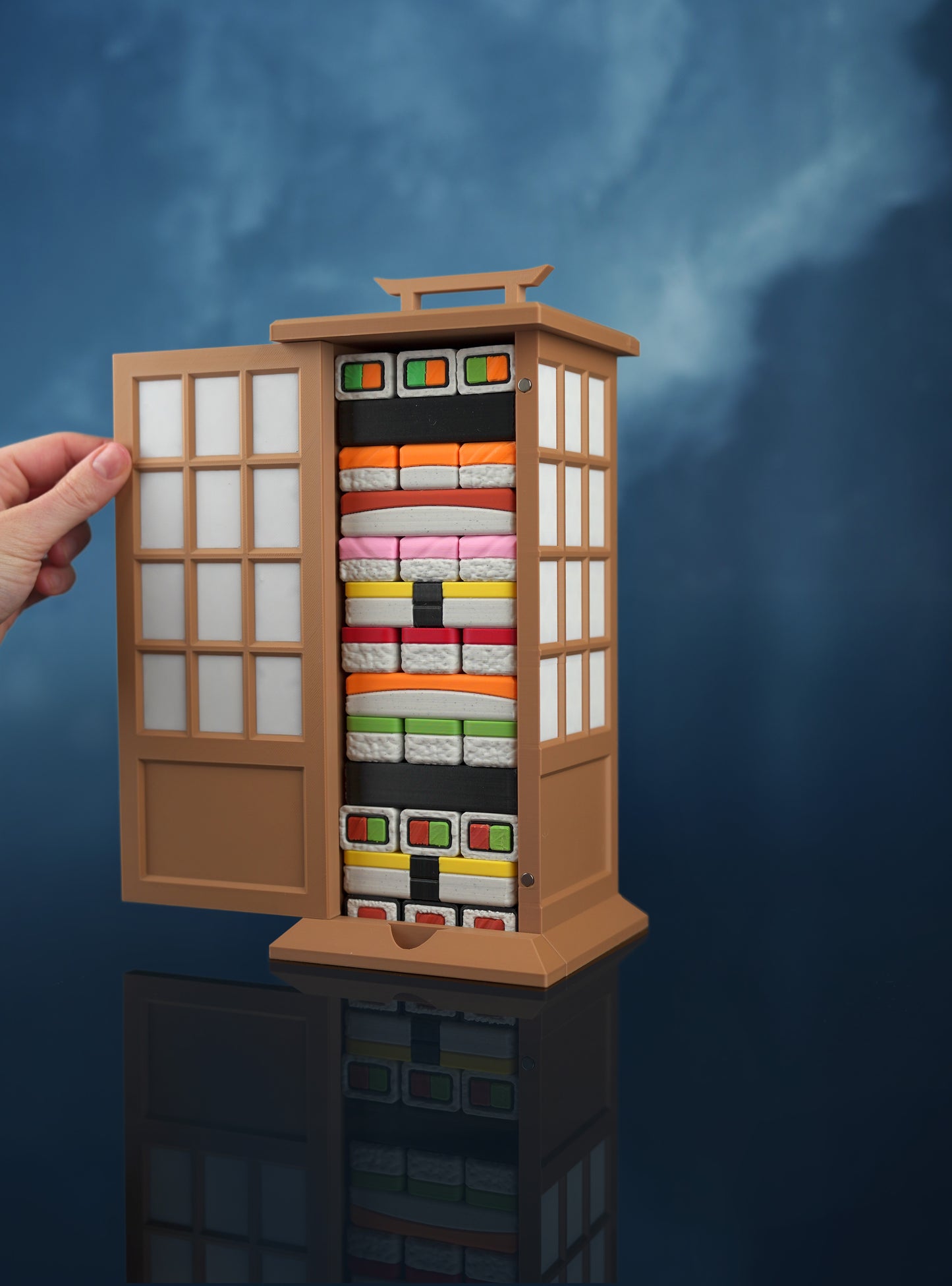 Sushi Stack Tumble Tower Game – Original Board Game Gift
