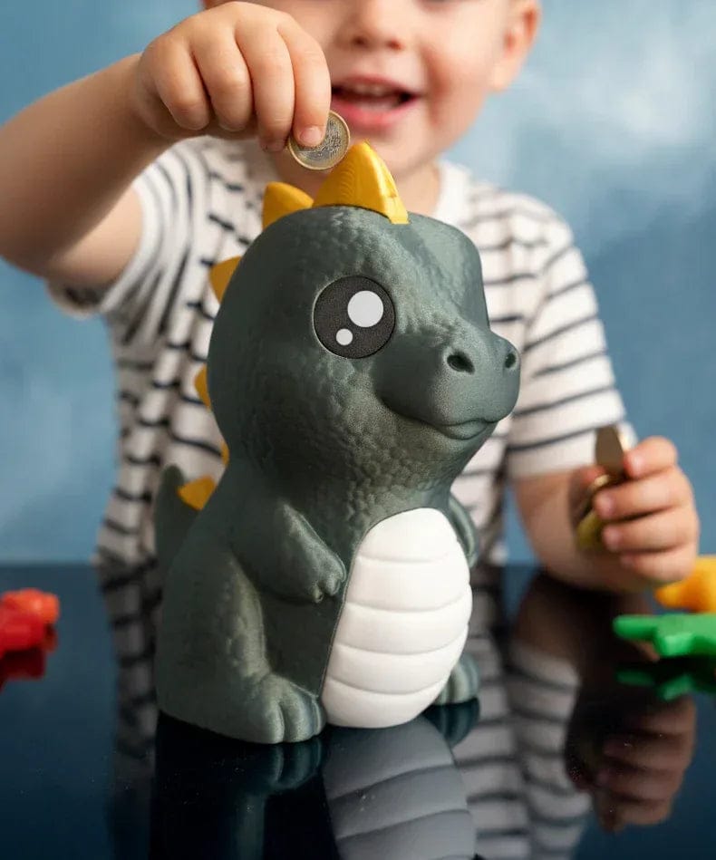 Tirelire Dinosaure - Jagou Design – Créations artisanales uniques