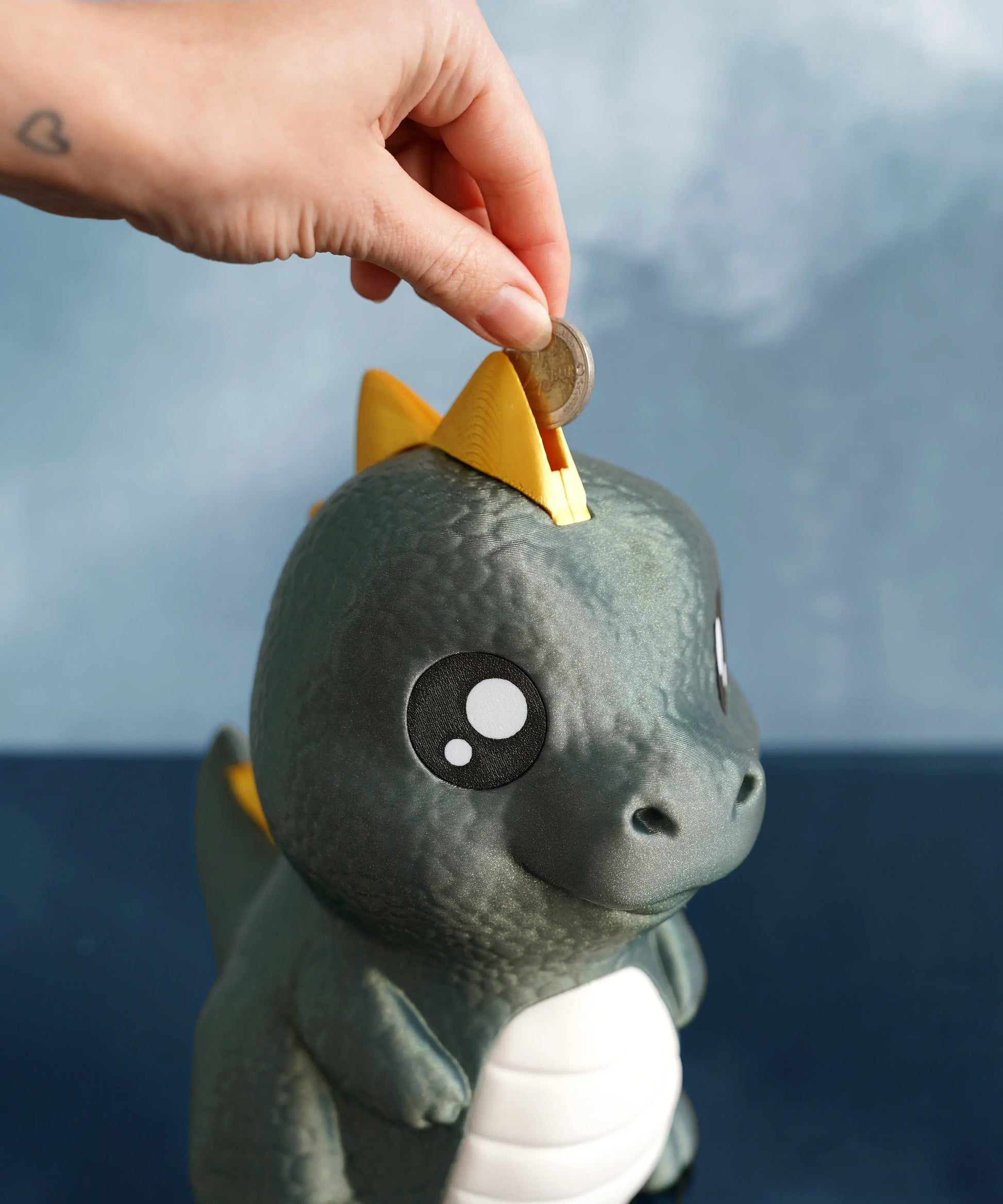 Tirelire Dinosaure - Jagou Design – Créations artisanales uniques
