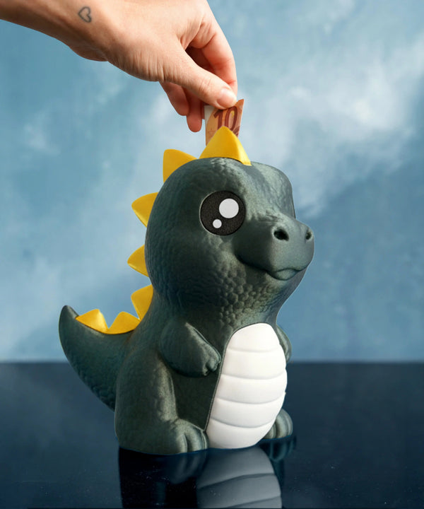 Tirelire Dinosaure - Jagou Design – Créations artisanales uniques