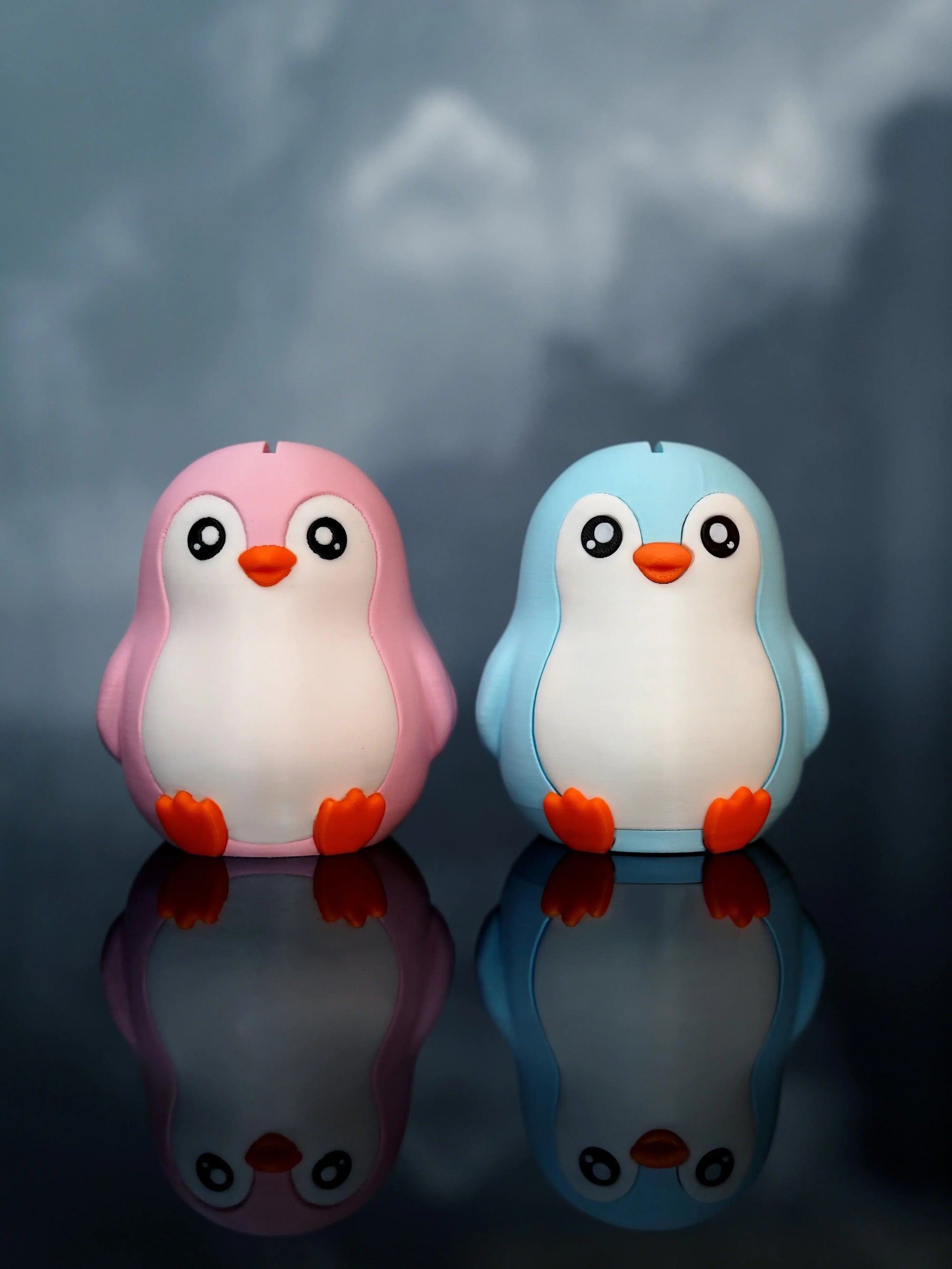 Tirelire Duo Pingouin - Jagou Design – Créations artisanales uniques