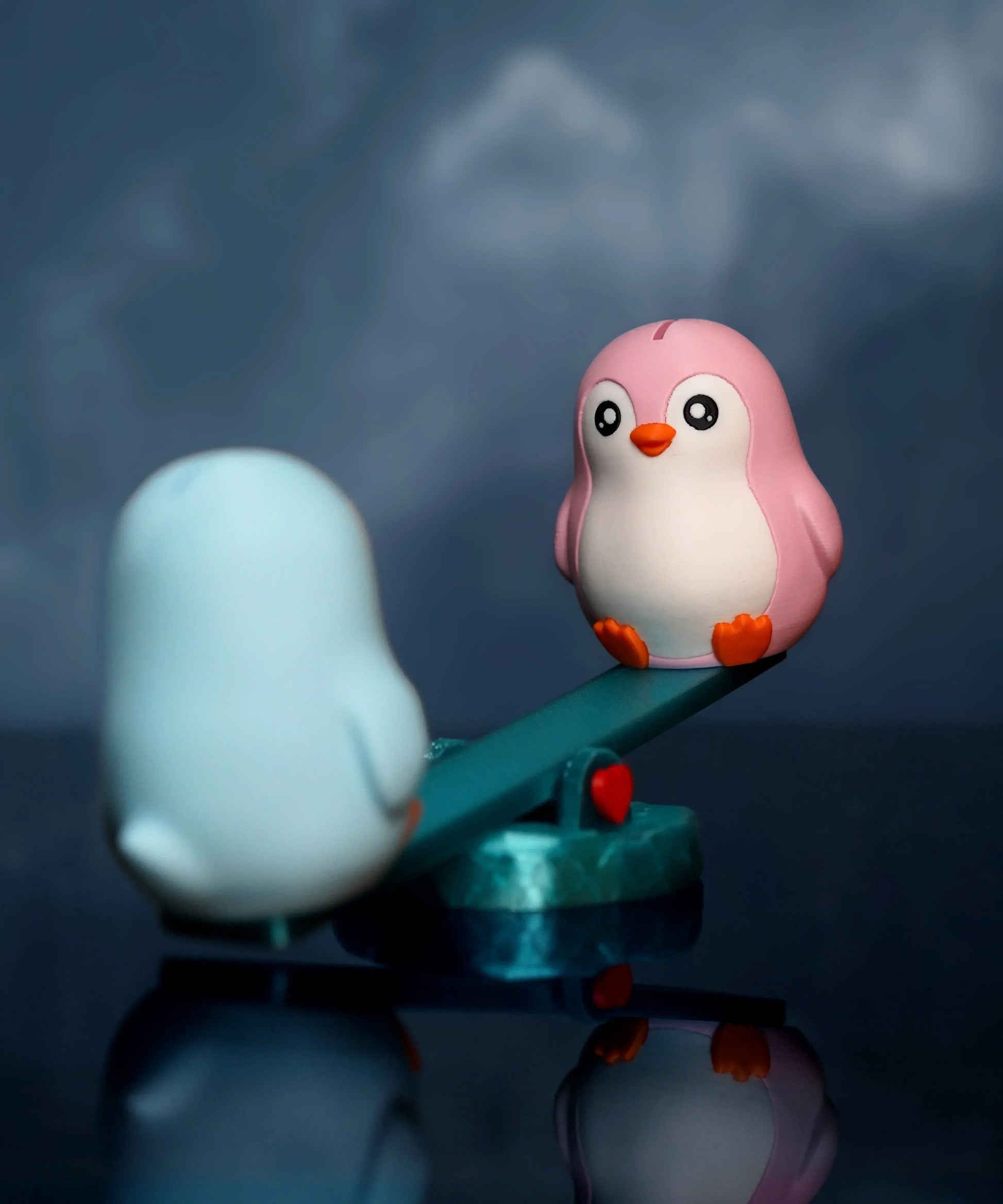 Tirelire Duo Pingouin - Jagou Design – Créations artisanales uniques