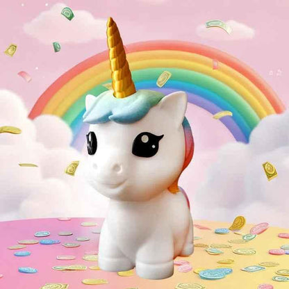 Tirelire Licorne - Jagou Design – Créations artisanales uniques