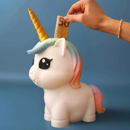 Tirelire Licorne - Jagou Design – Créations artisanales uniques